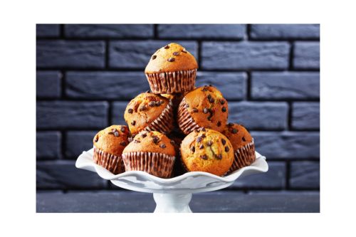 muffin al cioccolato in microonde