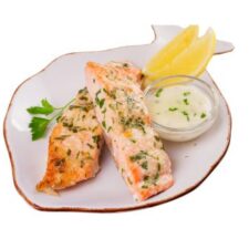 Salmone con Limone e Prezzemolo